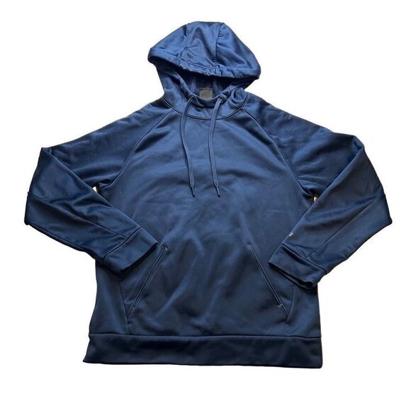 Russell Dri-Power 360 Sweatshirt Mens Small Hoodie Navy Blue - Picture 1 of 6